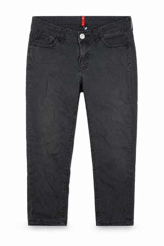 Divided Womens Black   Cropped Jeans Size 28 in L21 in