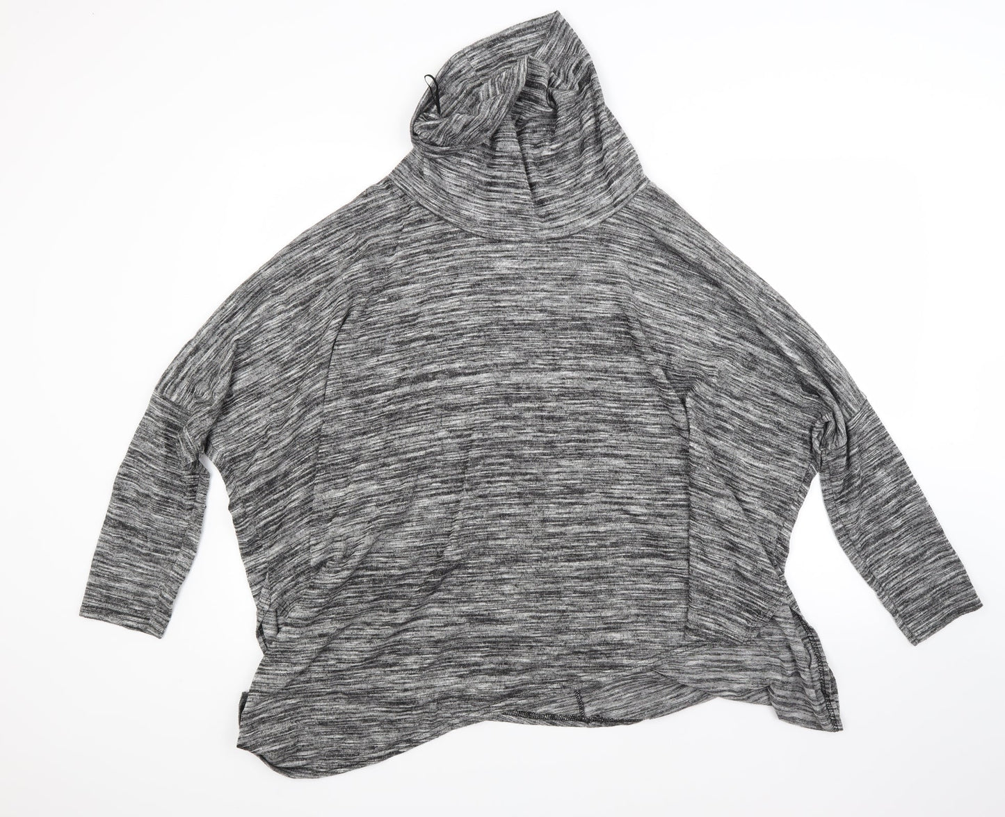LV Clothing Womens Grey   Pullover Jumper One Size