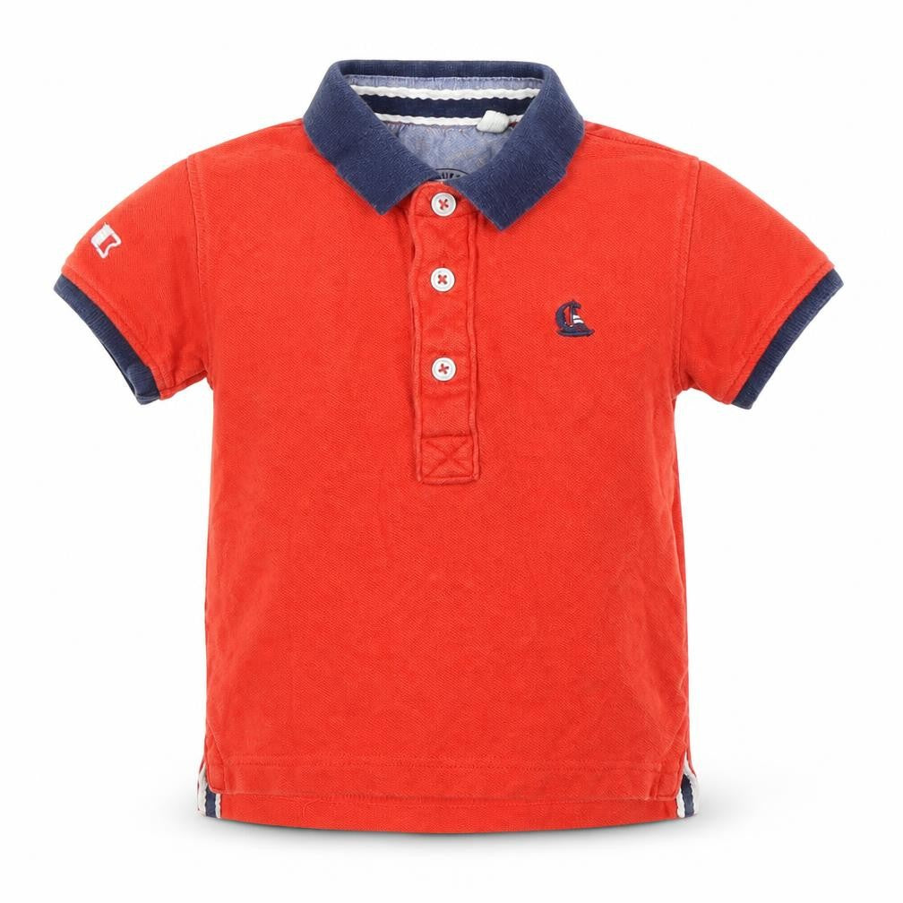 NEXT Boys Red   Basic Polo Size 12-18 Months