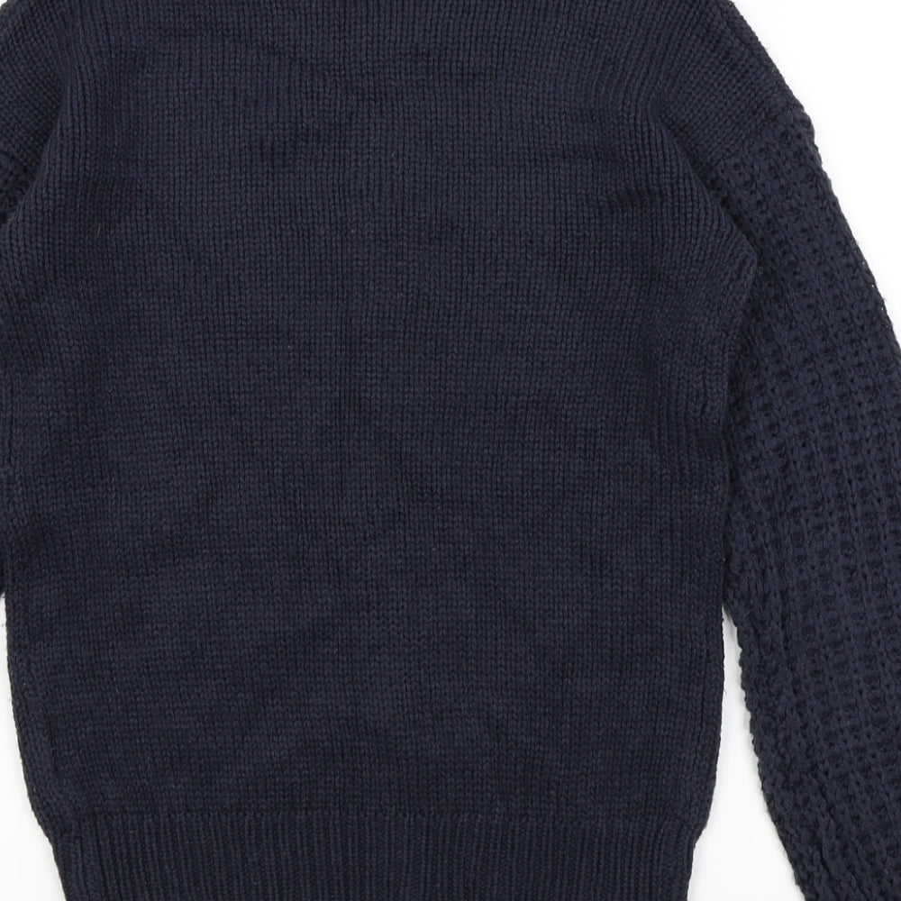 Terranova Mens Blue   Pullover Jumper Size S