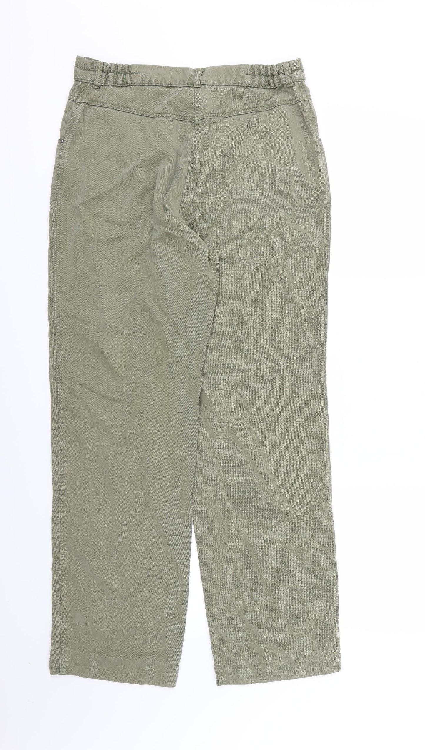 Godske Womens Green  Denim Straight Jeans Size 10 L29 in