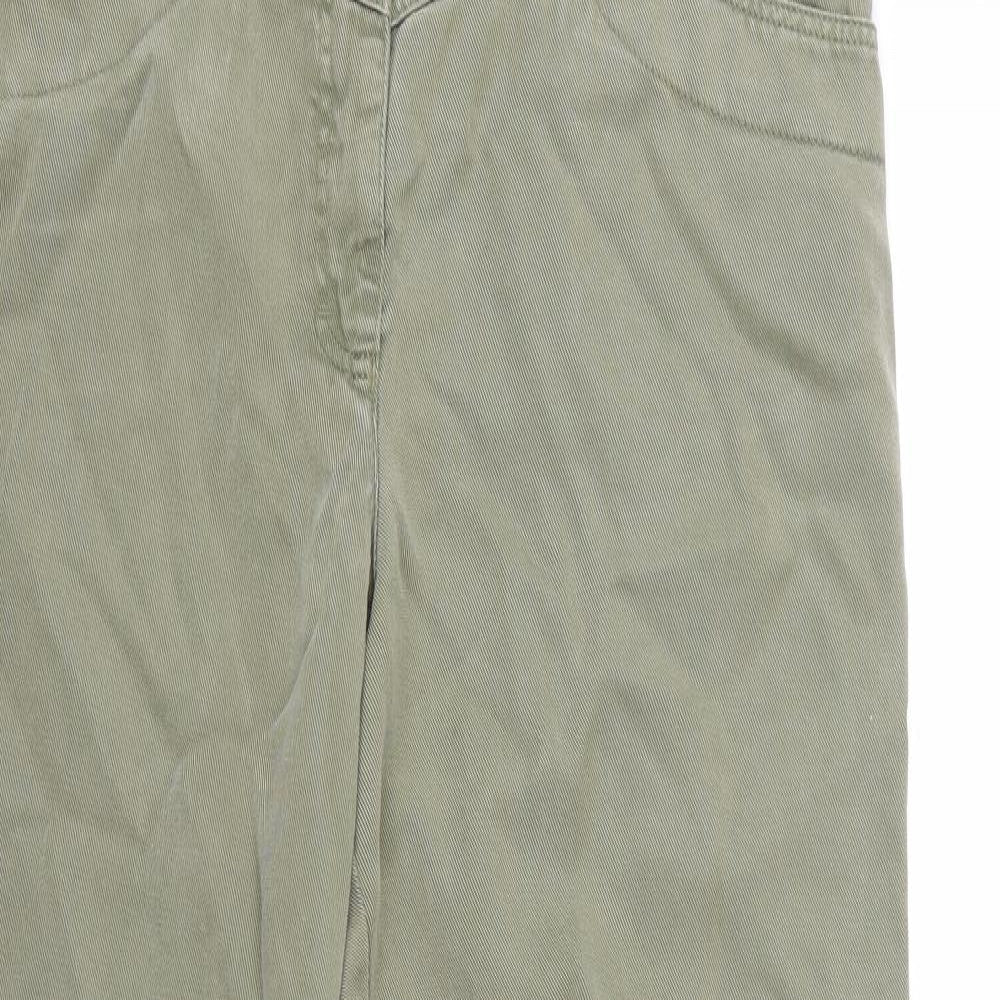 Godske Womens Green  Denim Straight Jeans Size 10 L29 in