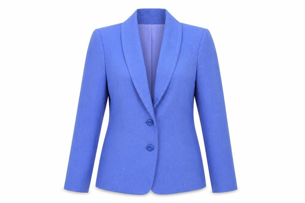 EWM Womens Purple   Jacket Suit Jacket Size 12
