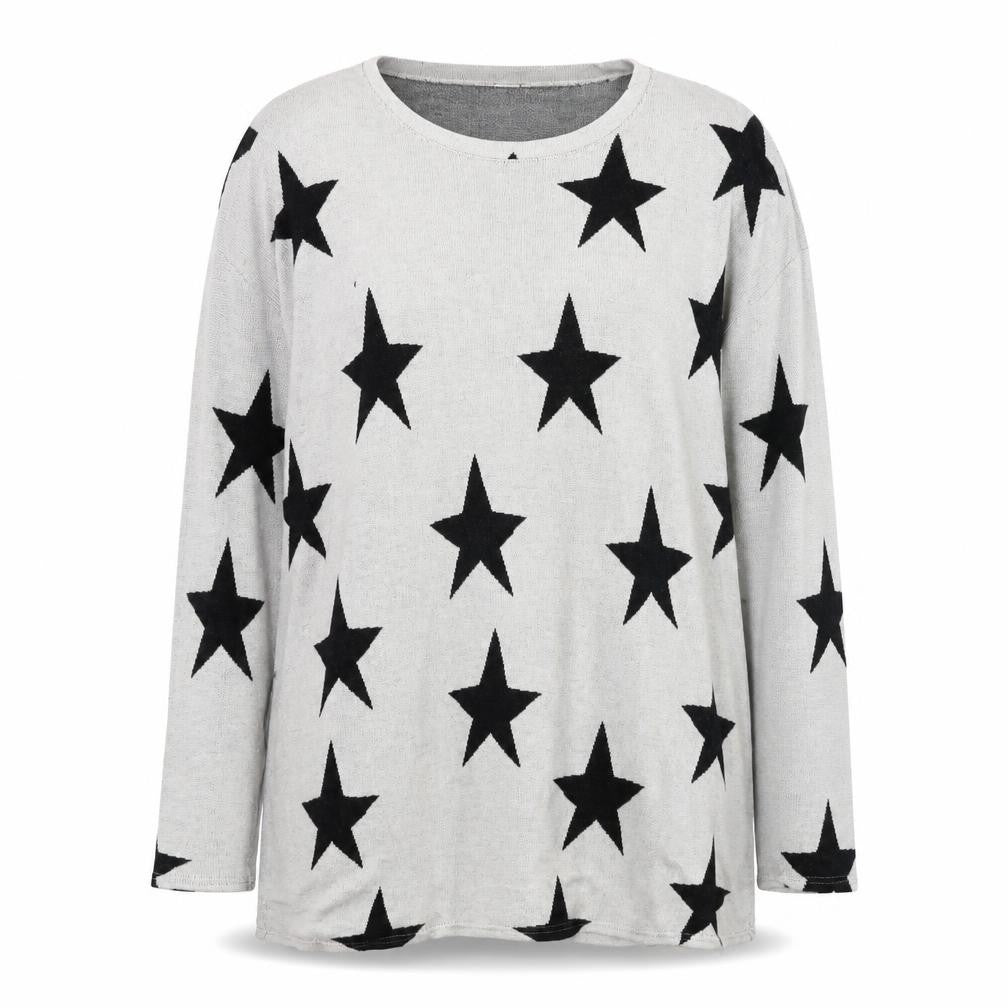 H&M Womens Grey Argyle/Diamond  Pullover Jumper Size M