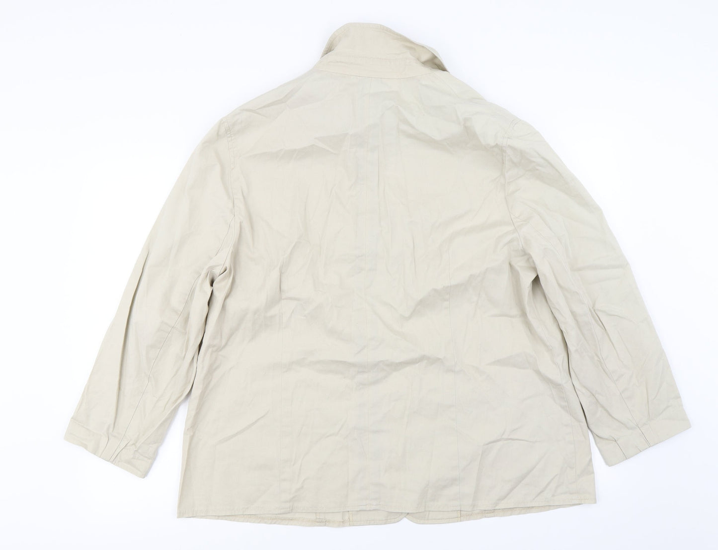 Ann Harvey  Womens Beige   Jacket Coat Size 18