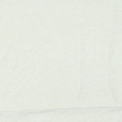 Brand and care label for Tu women’s green jumper, size UK 18