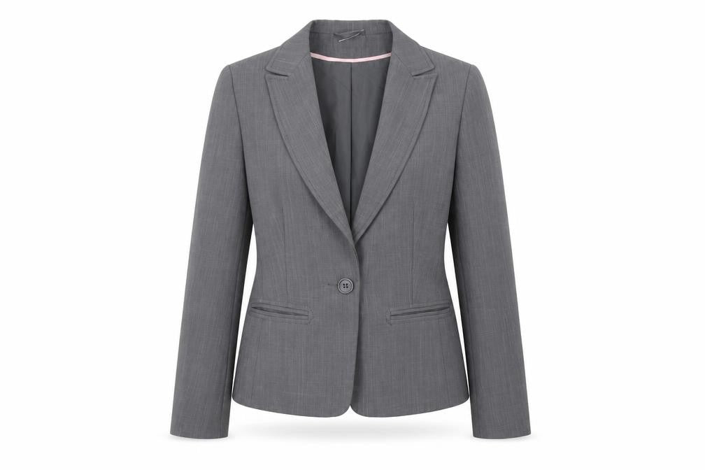 Dorothy Perkins Womens Grey   Jacket Blazer Size 10