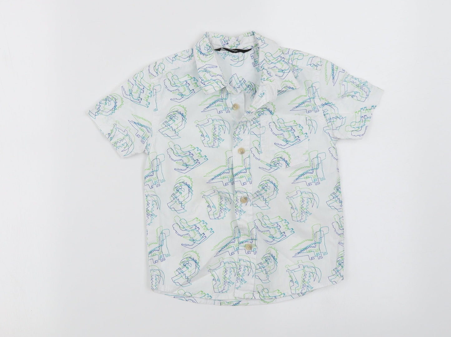George Boys White   Basic Button-Up Size 2-3 Years