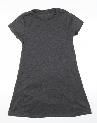 Preloved Zara Womens Grey   A-Line  Size M - Front