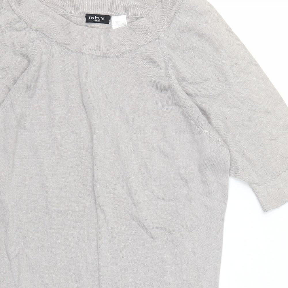 La Redoute Womens Grey   Jumper Dress  Size 6
