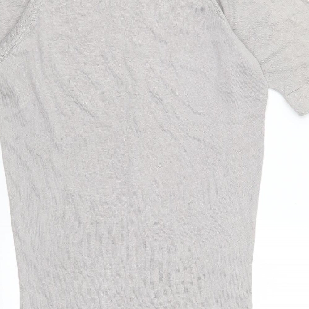 La Redoute Womens Grey   Jumper Dress  Size 6