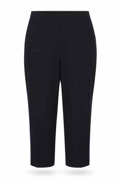 Front view of Reflections women’s blue trousers, size UK 18, 29-inch leg