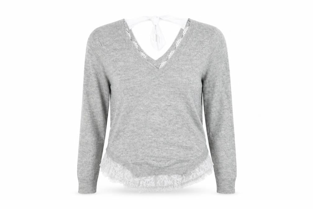 Divided Womens Grey   Pullover Jumper Size XS