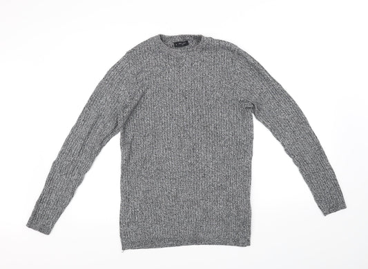New Look Womens Grey   Pullover Jumper Size S