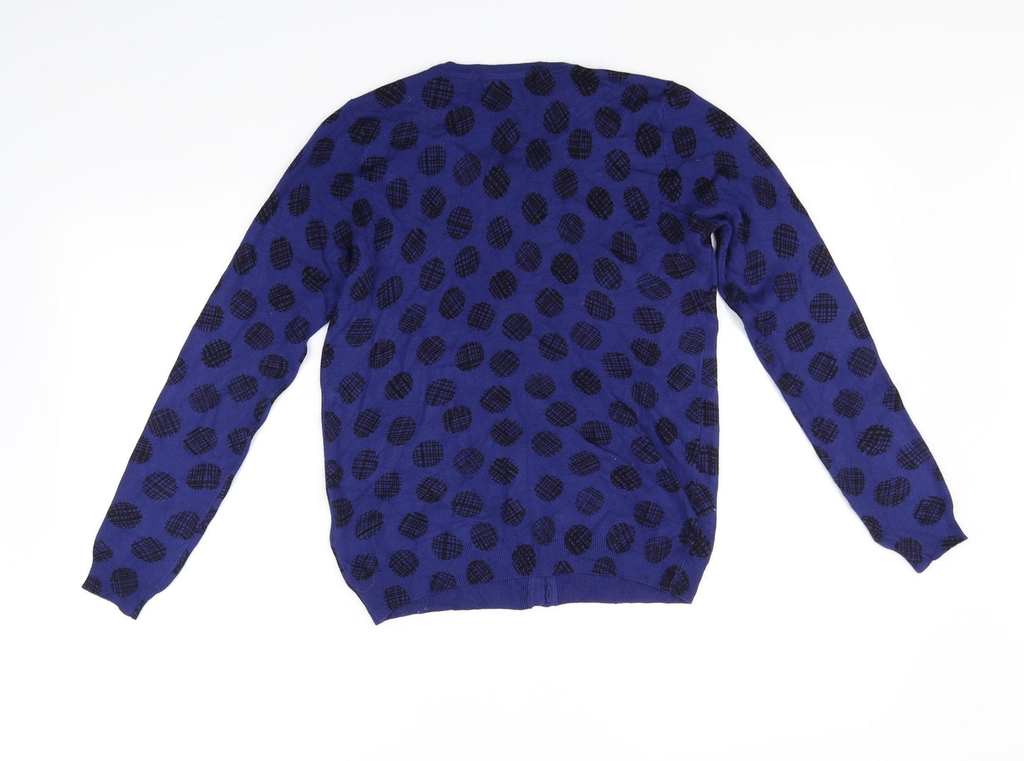 M&S Collection Womens Blue   Cardigan Jumper Size 8