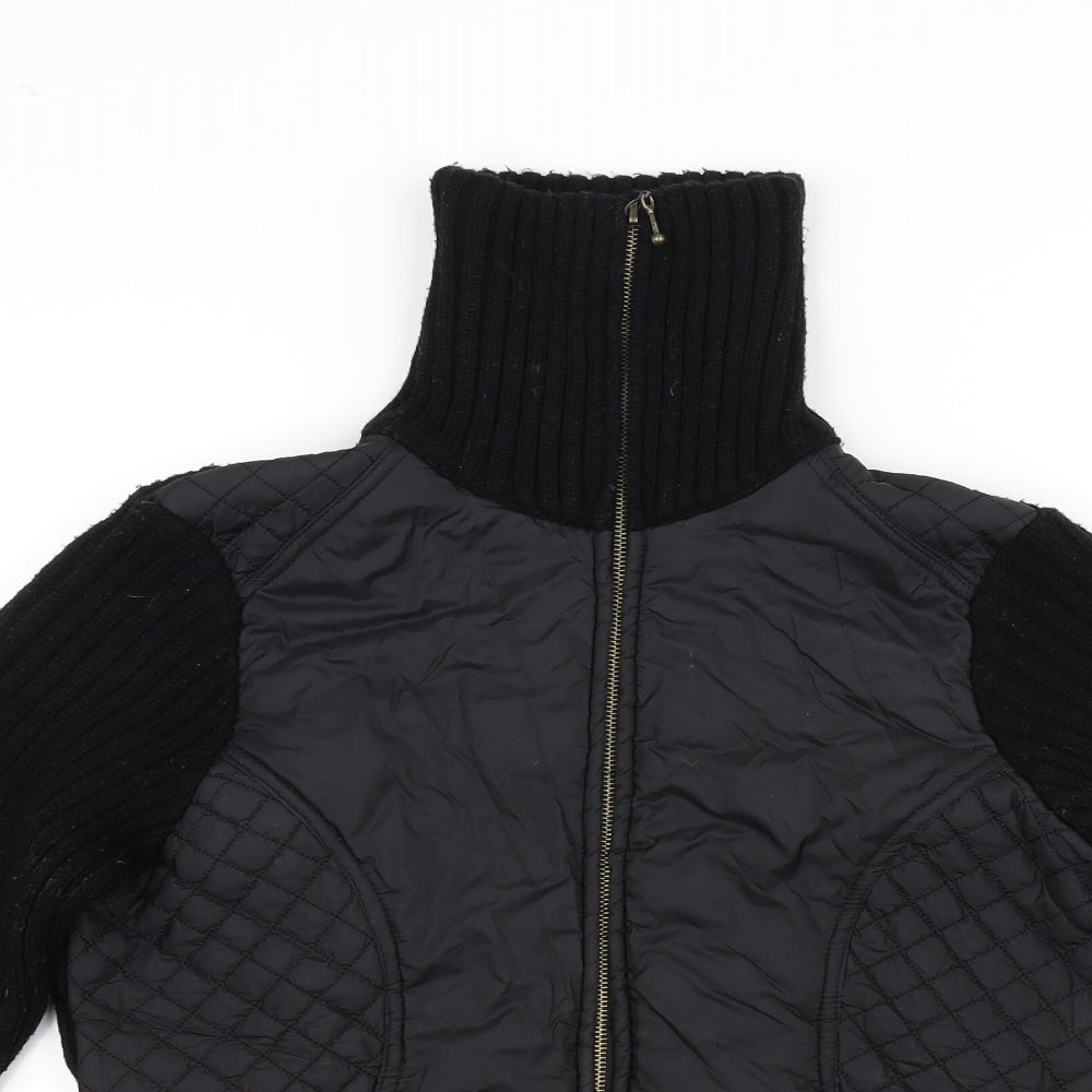 text  Womens Black   Jacket  Size M