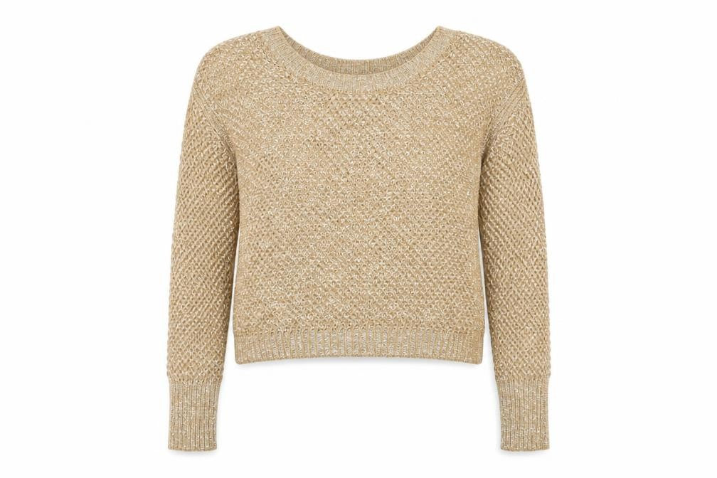 Sisley Womens Yellow   Pullover Jumper Size M