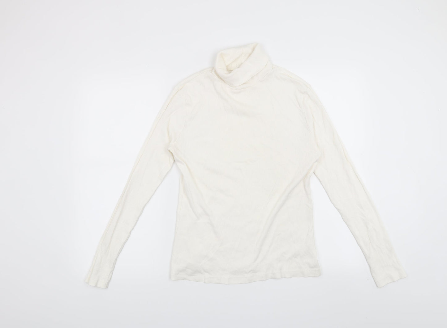 River Island Womens White   Pullover Sweatshirt Size 12