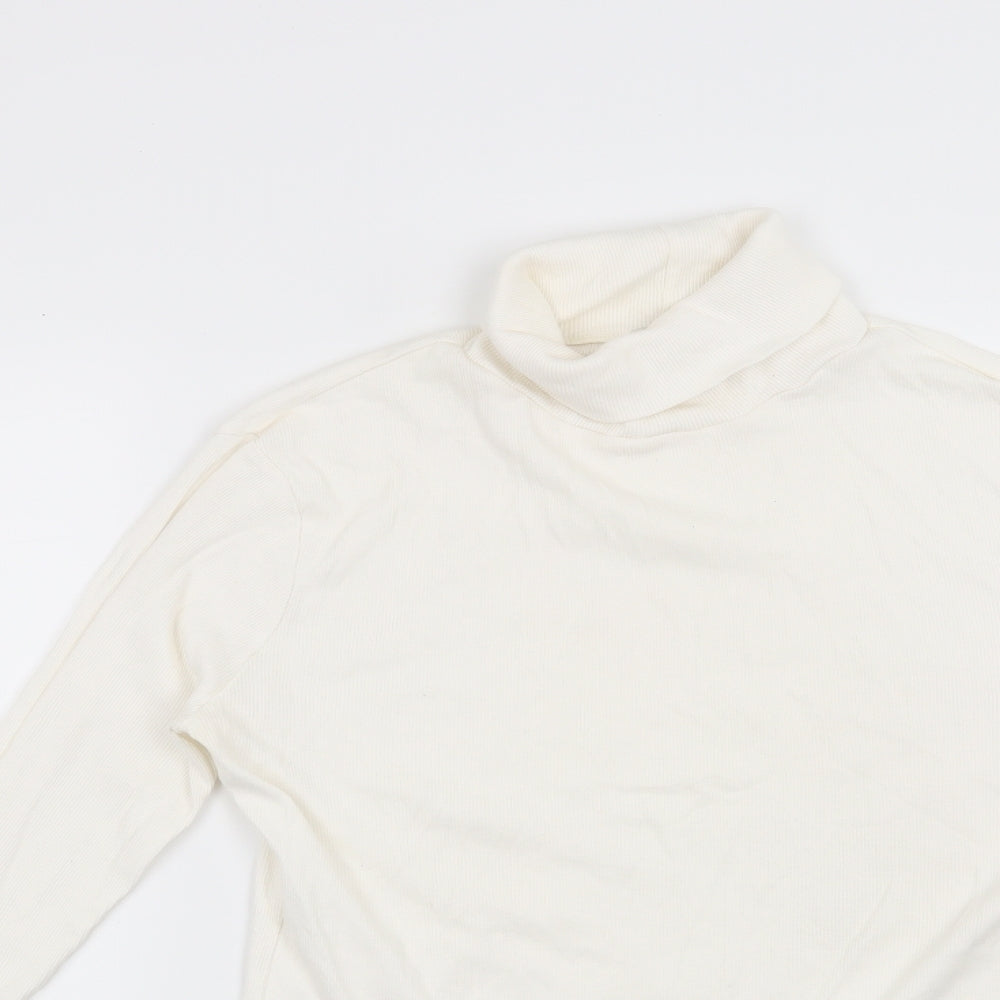 River Island Womens White   Pullover Sweatshirt Size 12