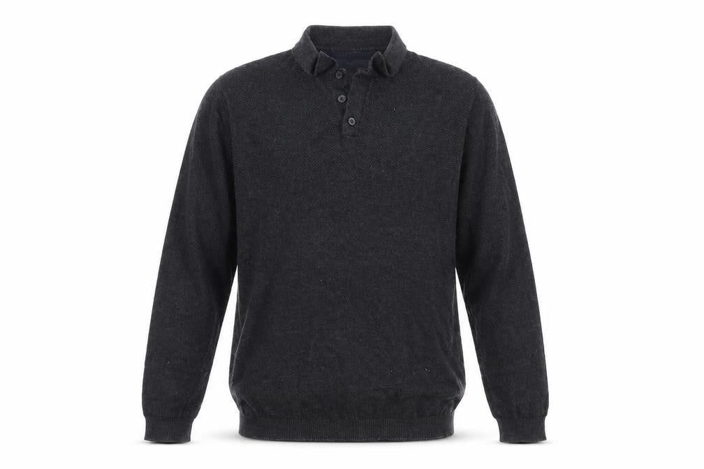 Easy Mens Grey   Pullover Jumper Size M