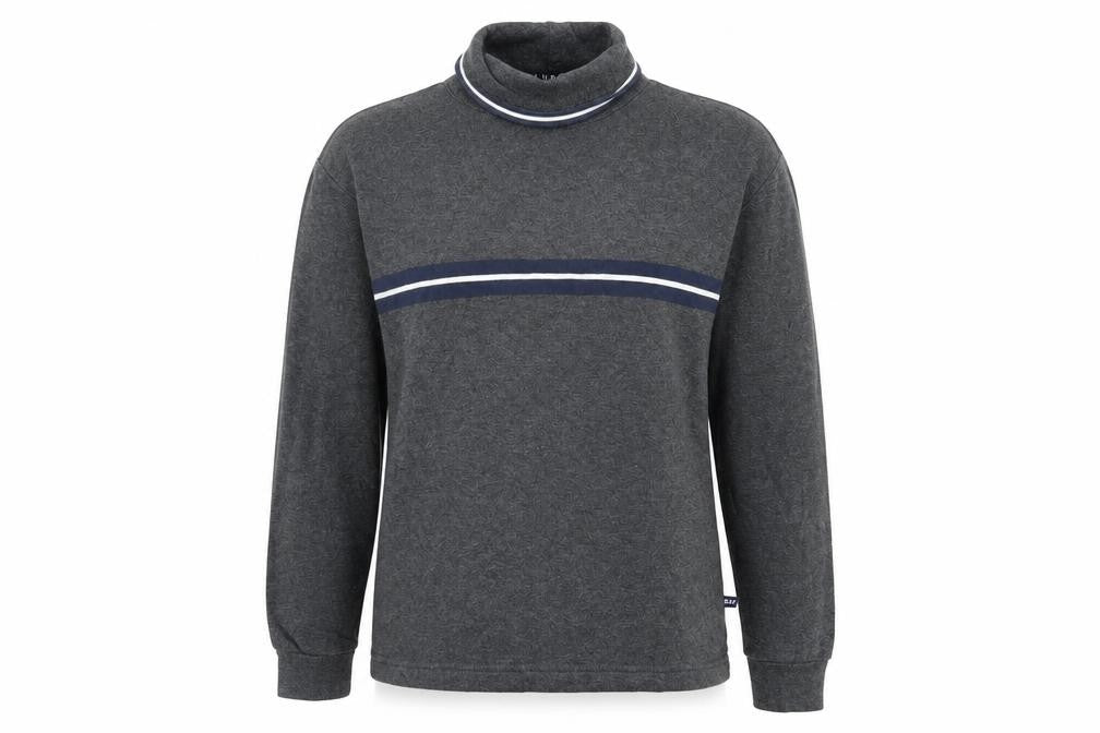 Gap Womens Grey Striped  Pullover Sweatshirt Size L