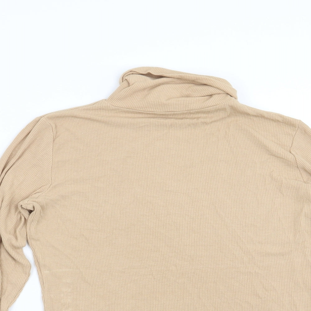 Atmosphere Womens Beige   Pullover Sweatshirt Size 12