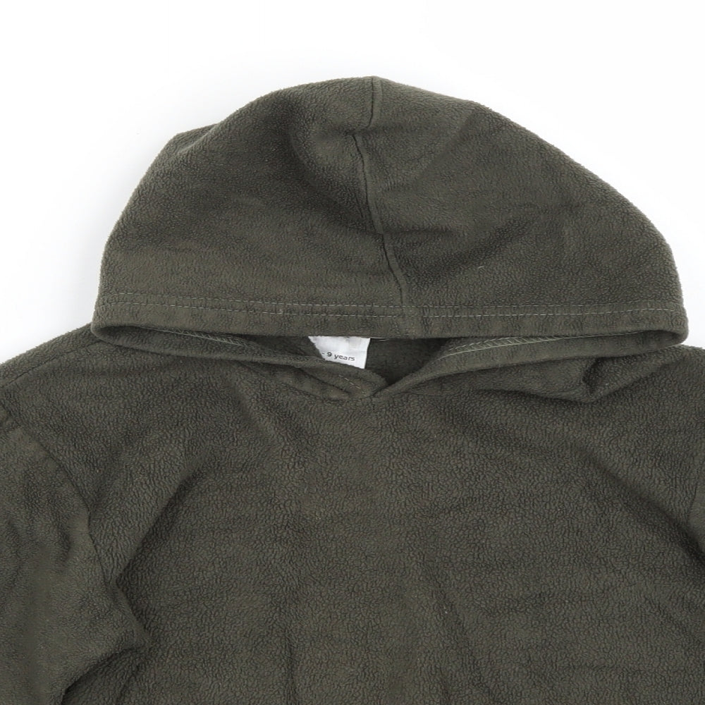 Preworn Boys Green   Pullover Jumper Size 8-9 Years
