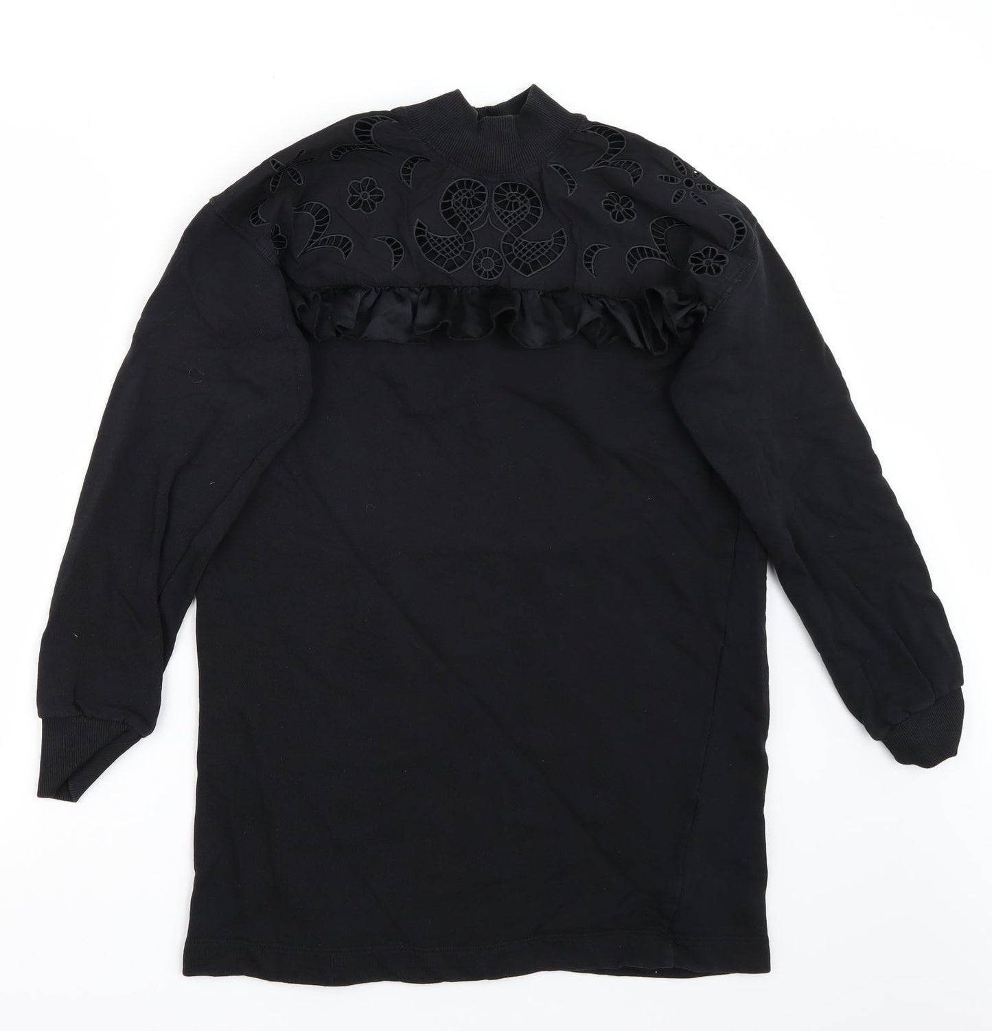 Riverisland Womens Black   Pullover Jumper Size M