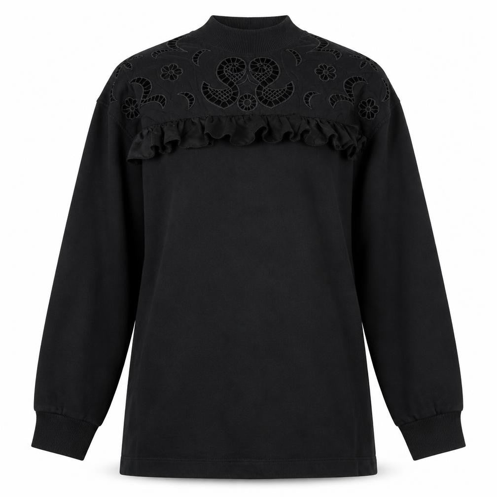 Riverisland Womens Black   Pullover Jumper Size M