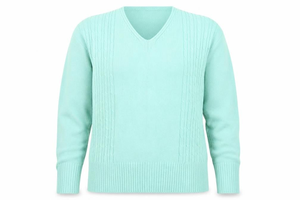 Sk collection Womens Green   Pullover Jumper Size M