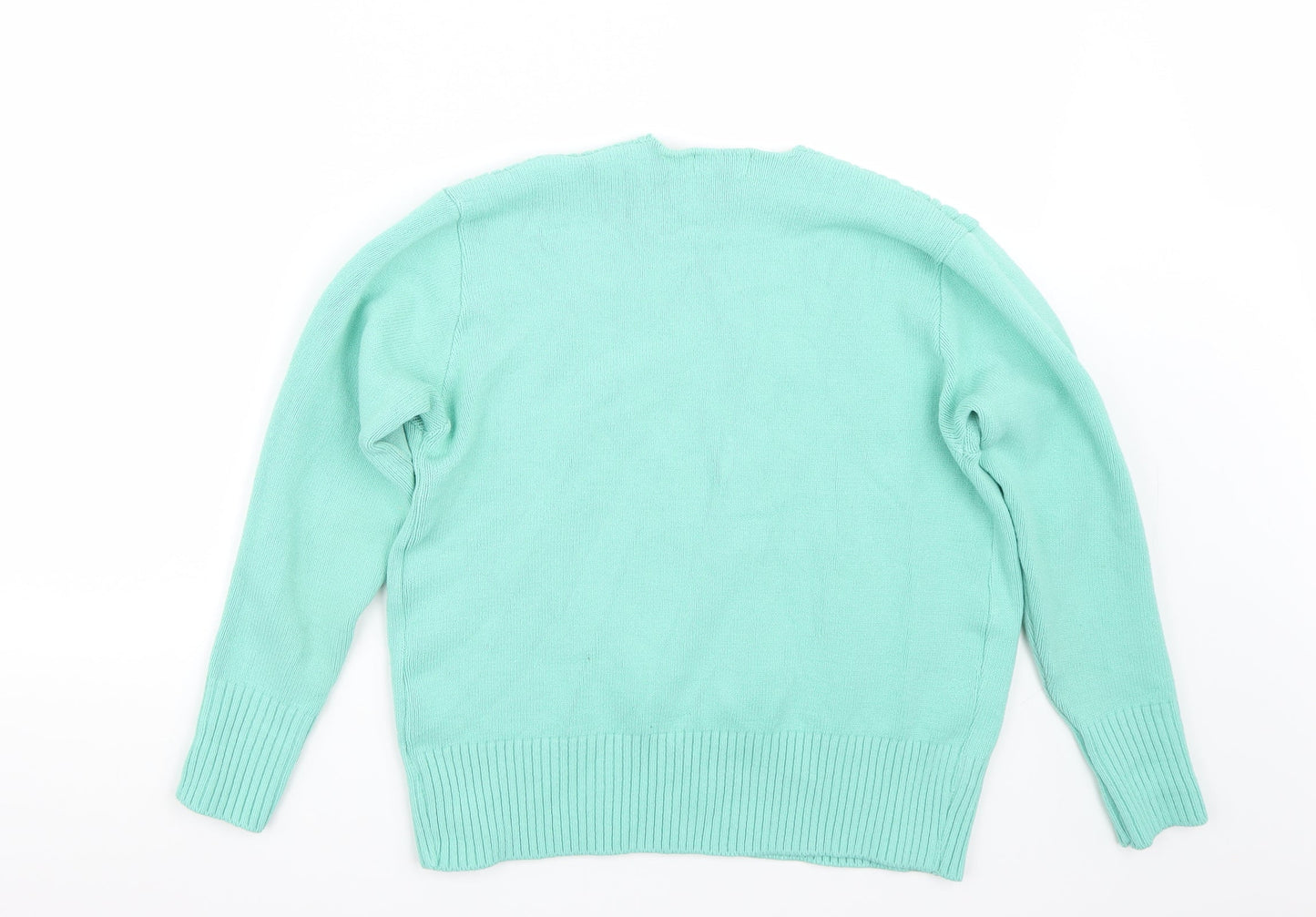 Sk collection Womens Green   Pullover Jumper Size M