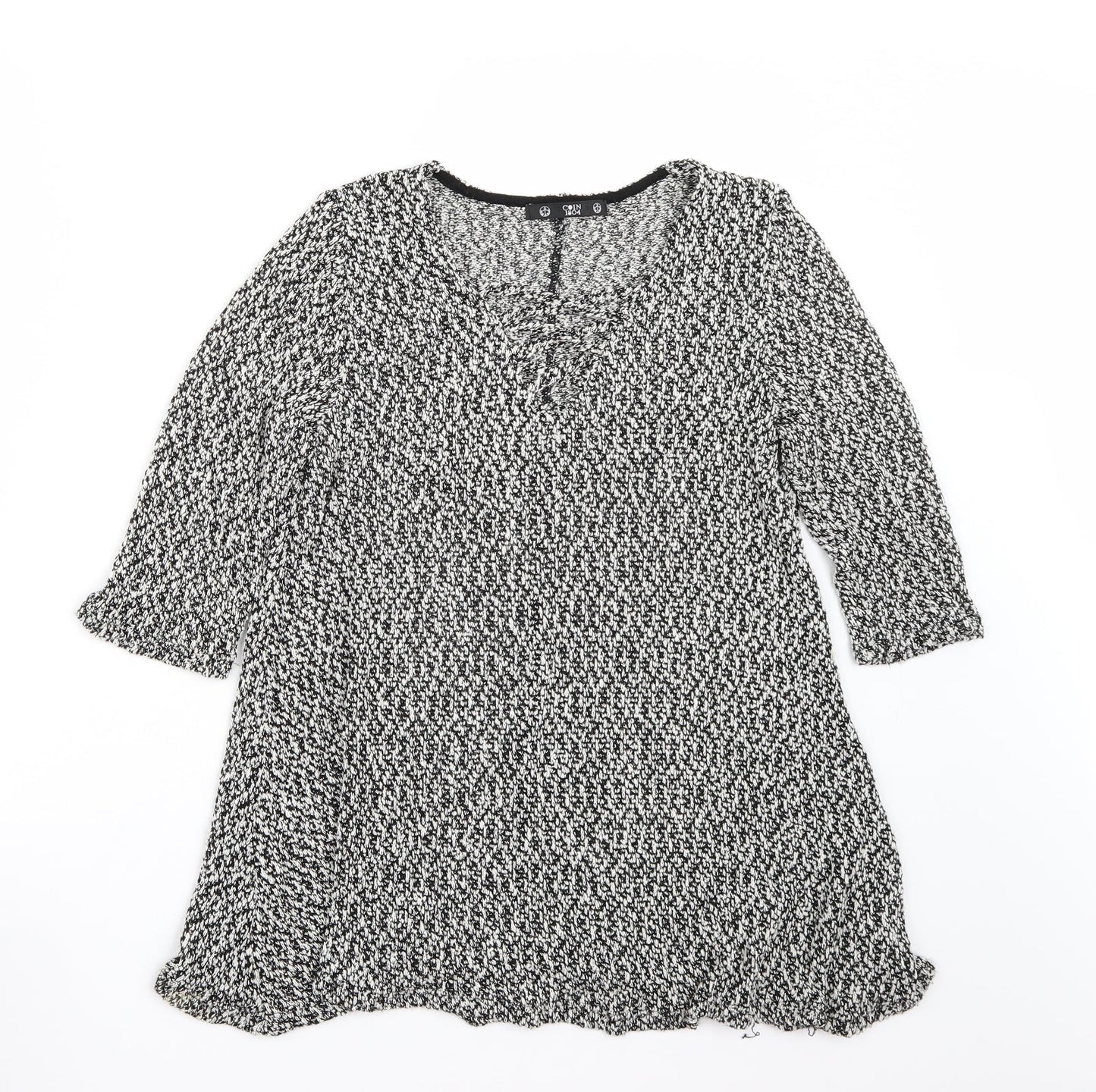 Colin 1804 Womens Grey   Basic T-Shirt Size L