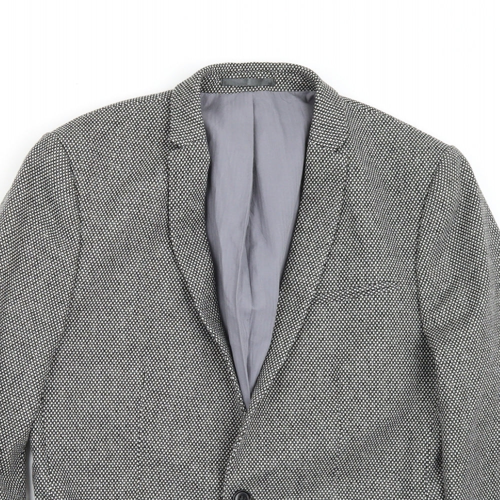 Noak Womens White   Jacket Blazer Size 38