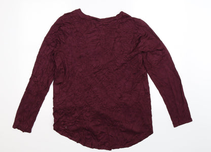 Back view of Apt. 9 women’s multicoloured floral basic blouse, size L