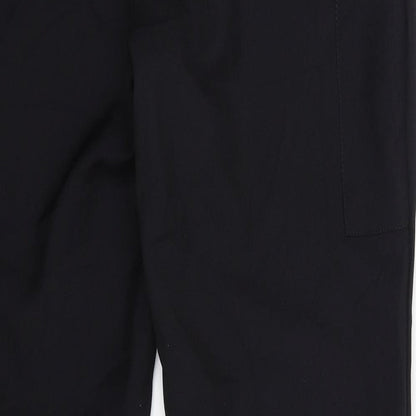 Brand and care label for Dimensions women’s blue trousers, size UK 10, 28-inch leg