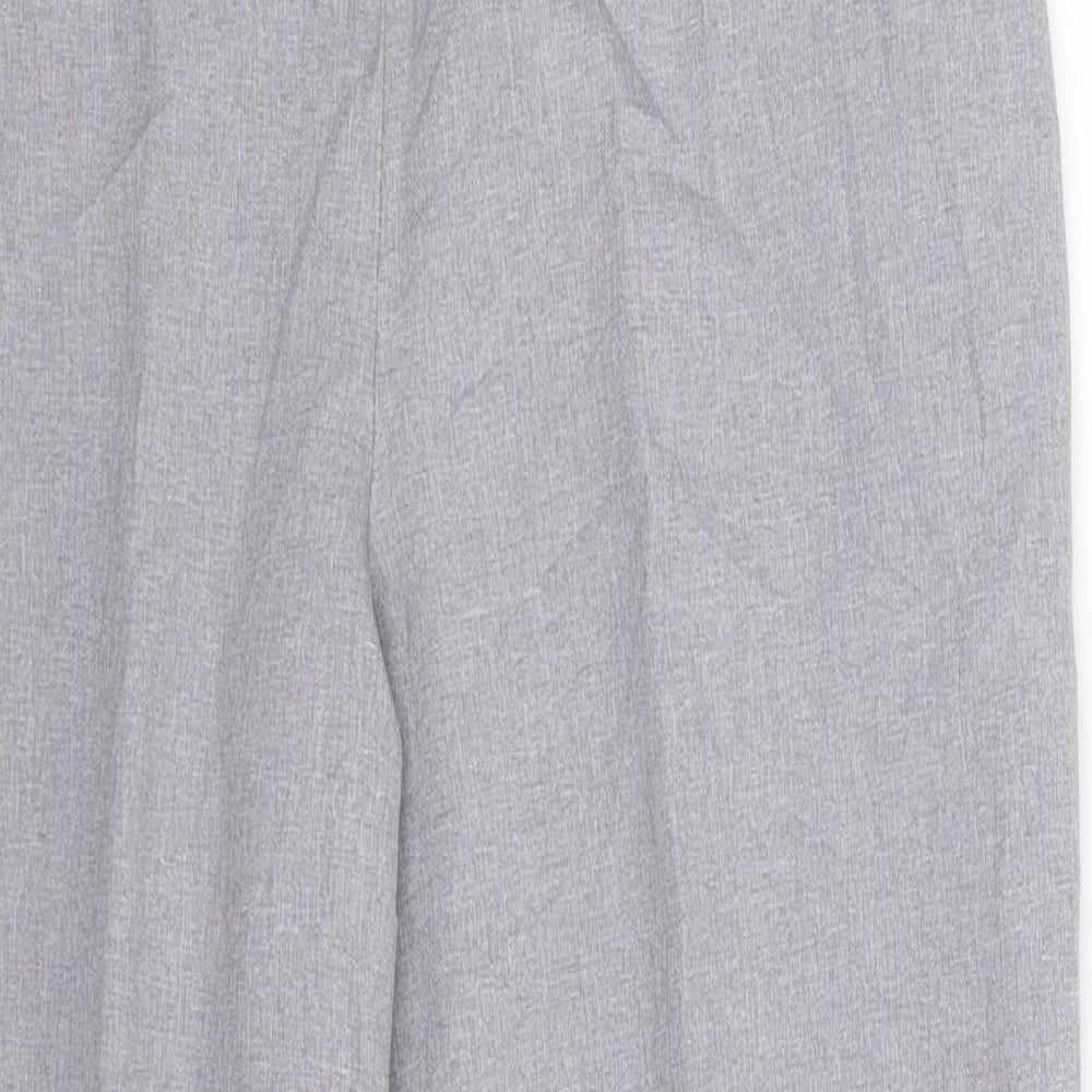 Preworn Womens Grey   Trousers  Size 14 L28 in