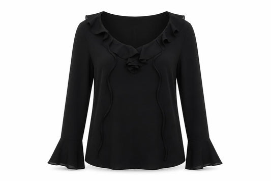 River Island Womens Black   Basic Blouse Size 10
