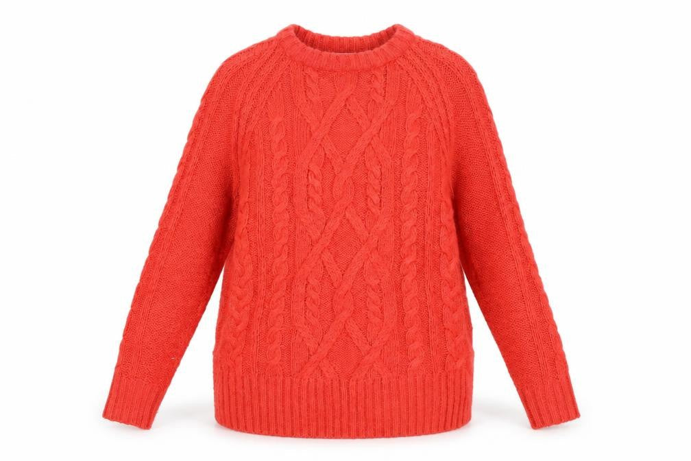 George Womens Red   Pullover Jumper Size 8