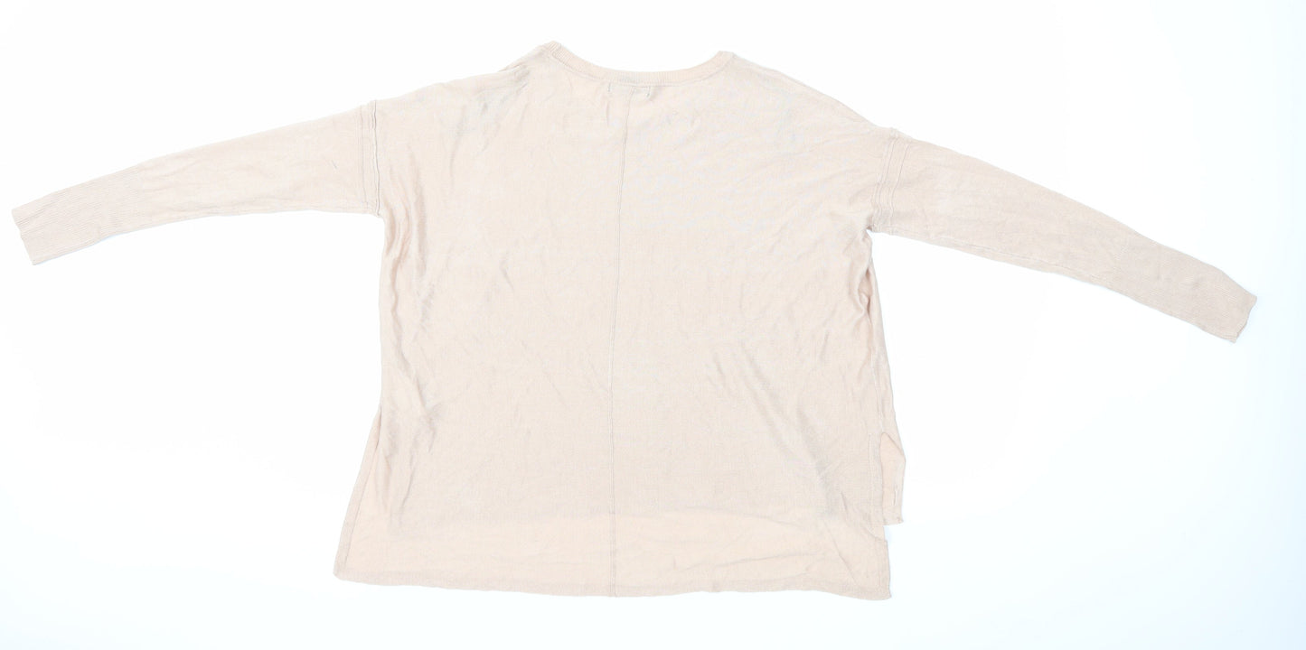 H&M Womens Pink   Pullover Jumper Size XS