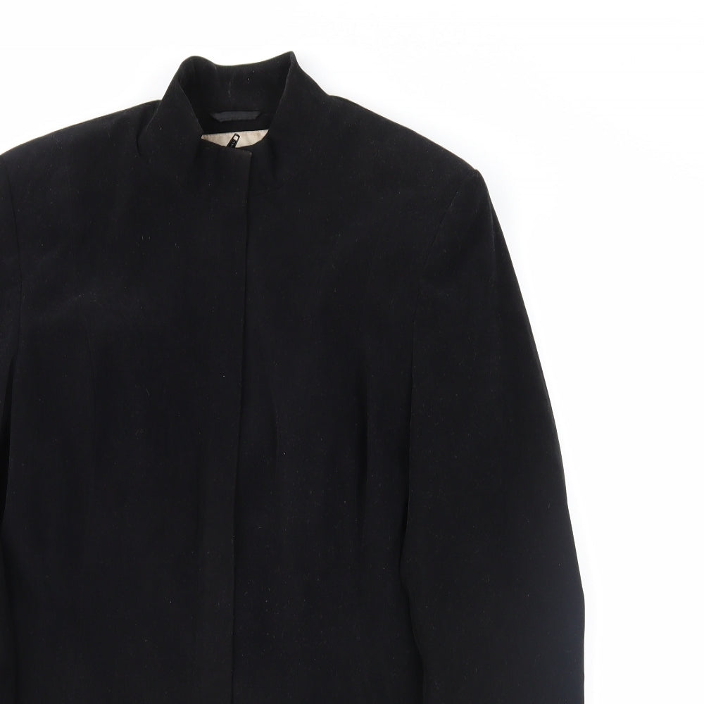 Offshoot Womens Black   Jacket Coat Size 12
