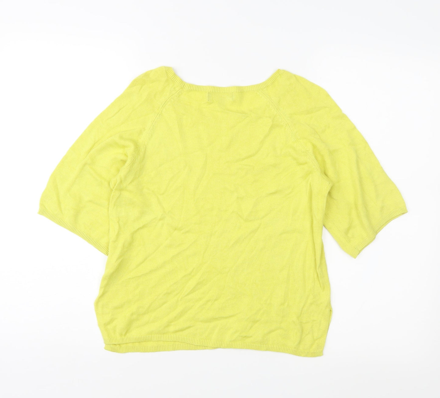 newlook Womens Yellow   Pullover Jumper Size 6