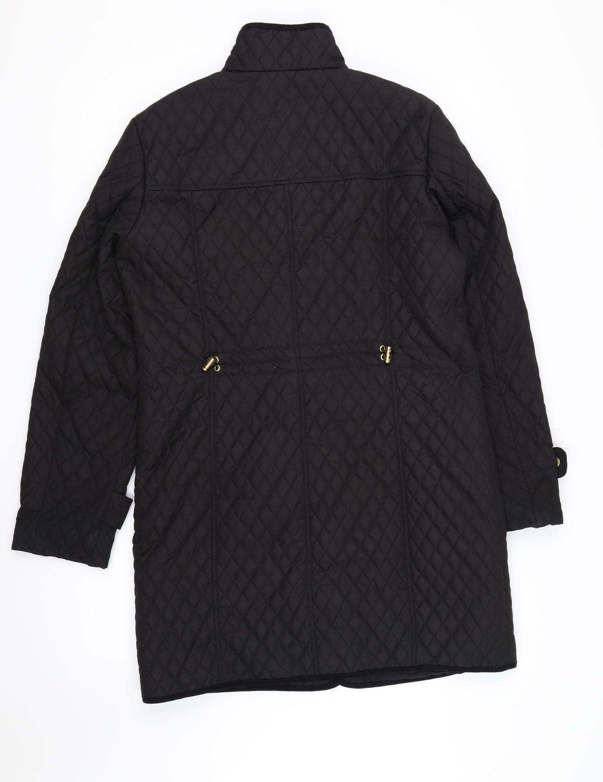 Country Casuals Womens Black   Overcoat Coat Size 10