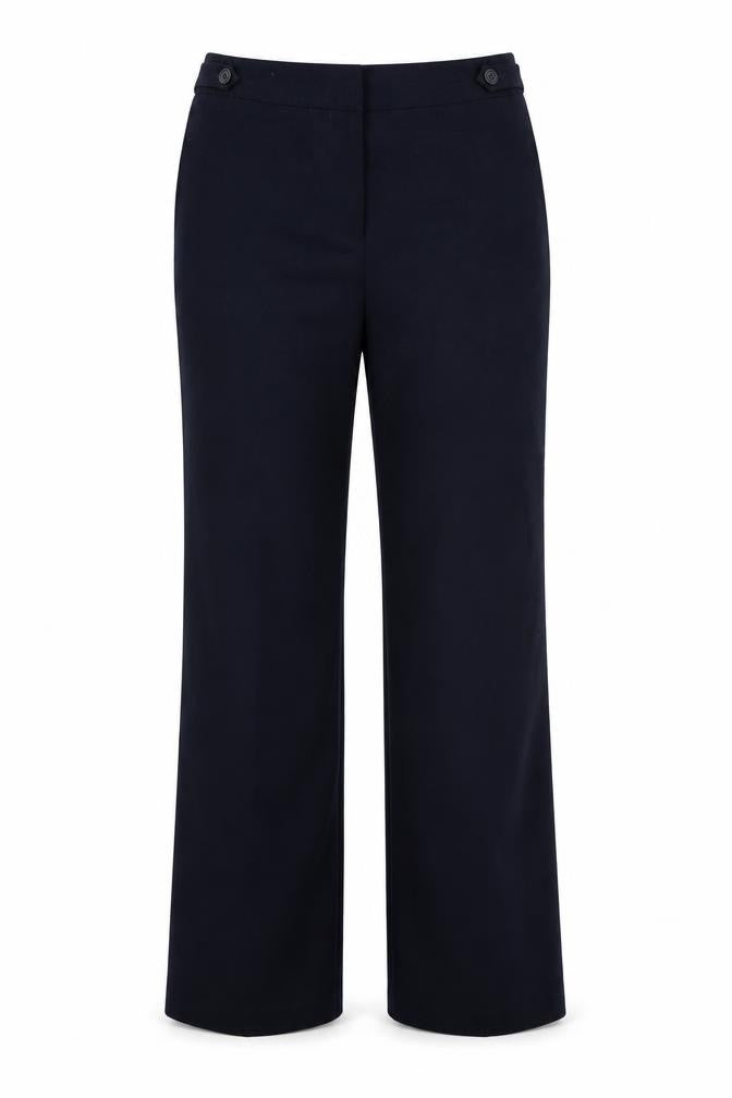 Debenhams Womens Blue   Trouser Suit Suit Trousers Size 12 L28 in - Navy
