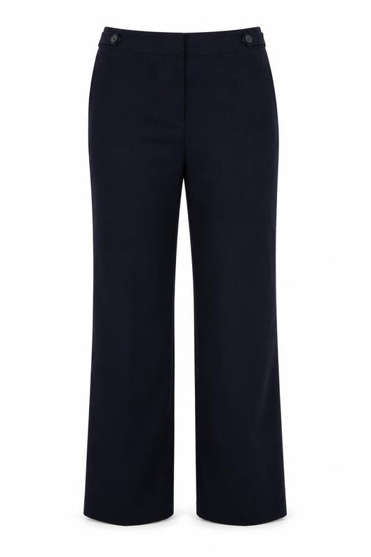 Debenhams Womens Blue   Trouser Suit Suit Trousers Size 12 L28 in - Navy