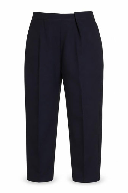 Front view of NSF women’s blue trousers, size UK 18, 25-inch leg
