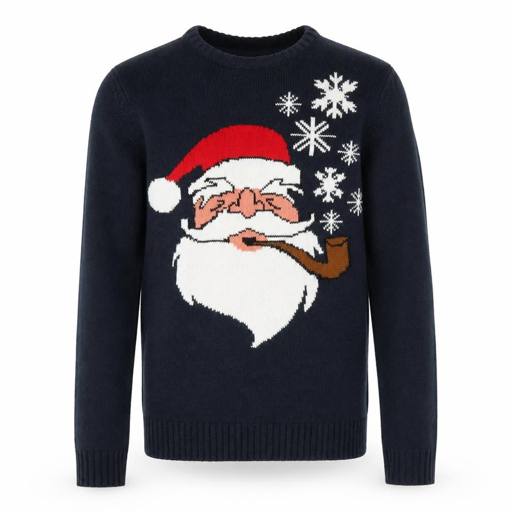 Cedarwood State Mens Blue Pullover Jumper Size XS - santa