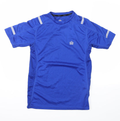 Front view of Admiral men’s blue t-shirt, size S