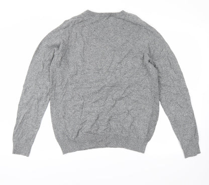 Back view of George men’s grey jumper, size M