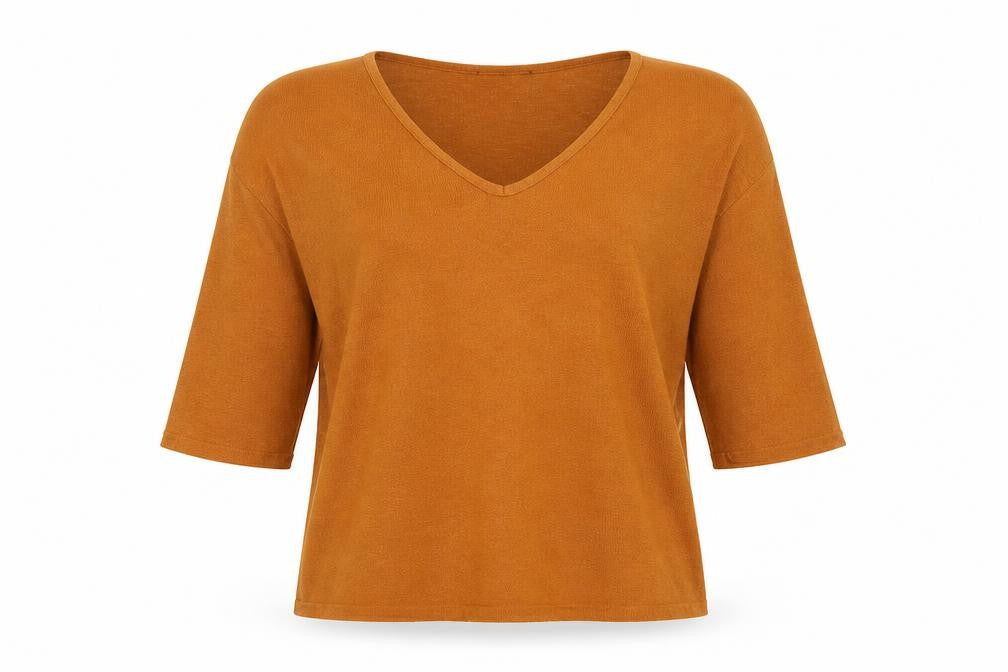 New Look Womens Orange   Pullover Jumper Size M