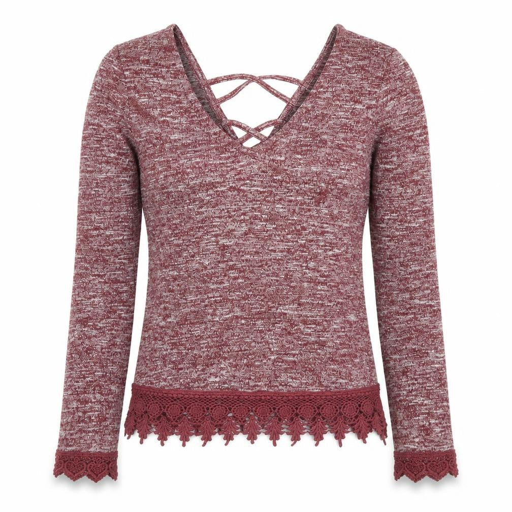 Miss Selfridge Womens Red   Pullover Jumper Size 4